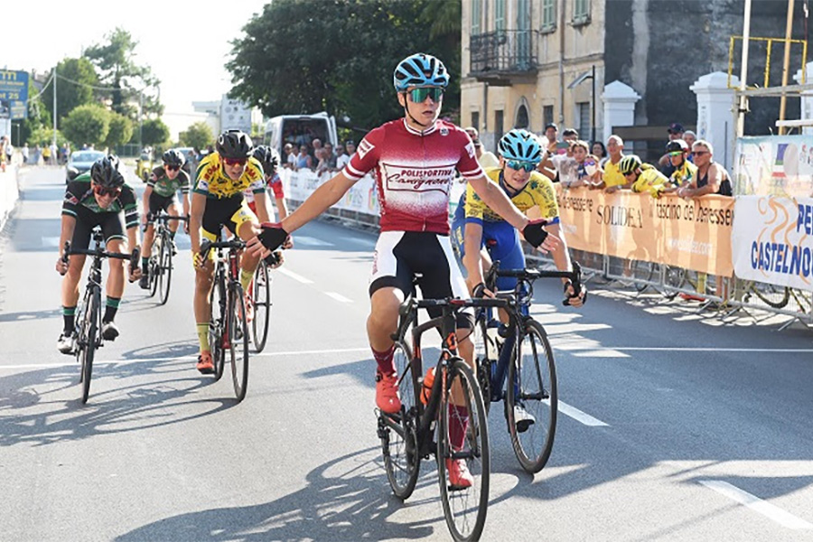L'arrivo del 4° Trofeo Città di Asola 2022 organizzato dal Pedale Castelnovese - credit Rodella