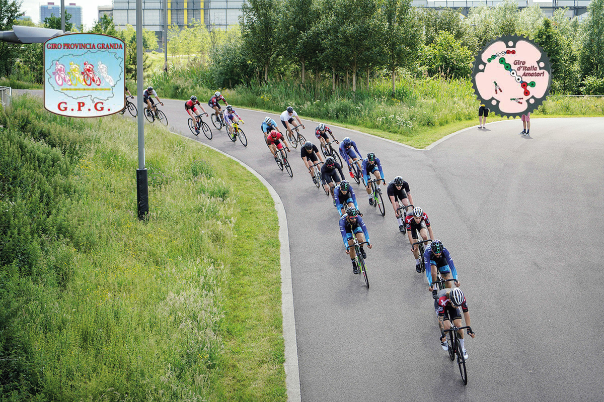 Giro d'Italia Amatori 2023 con loghi