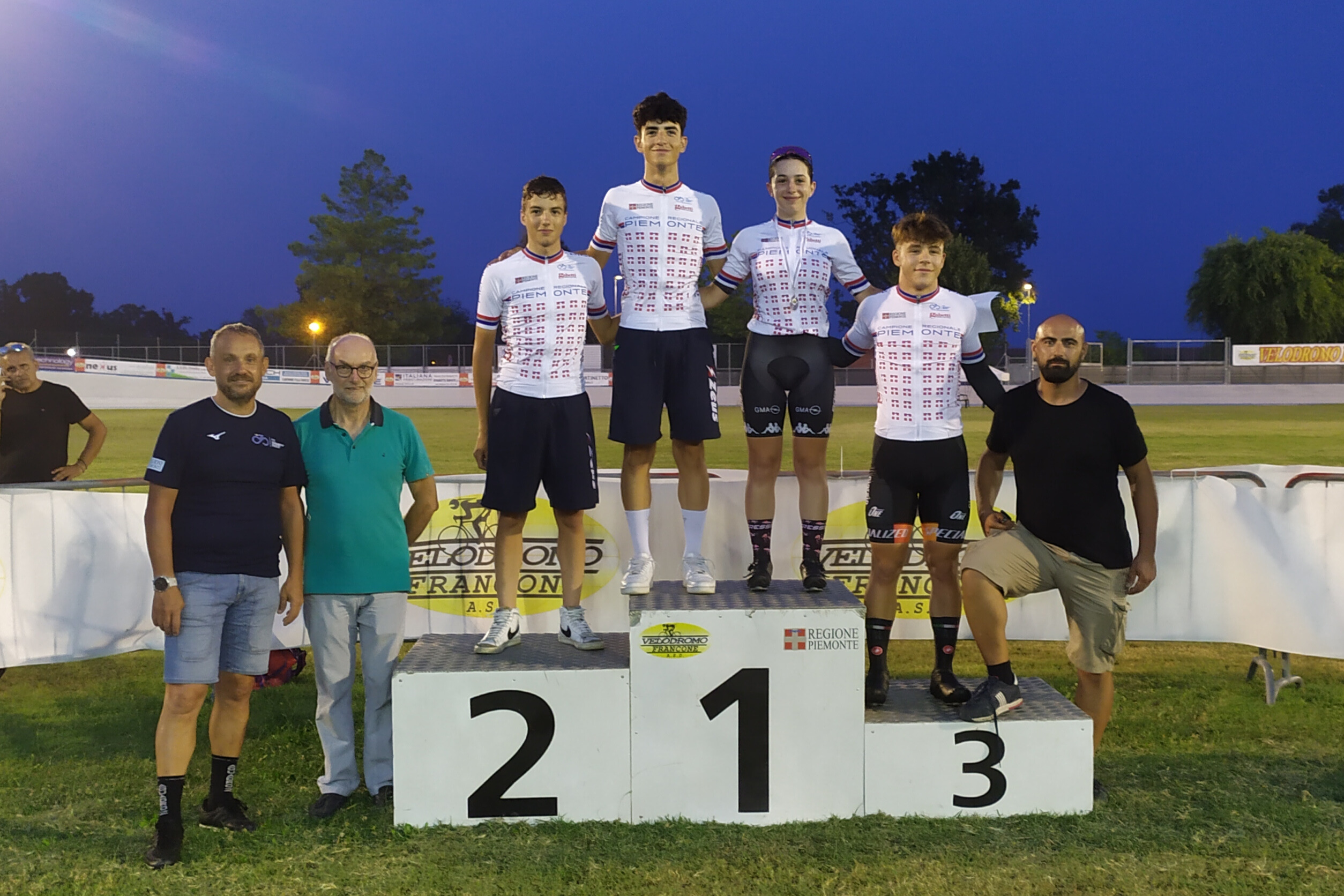 I campioni piemontesi della pista 2023
