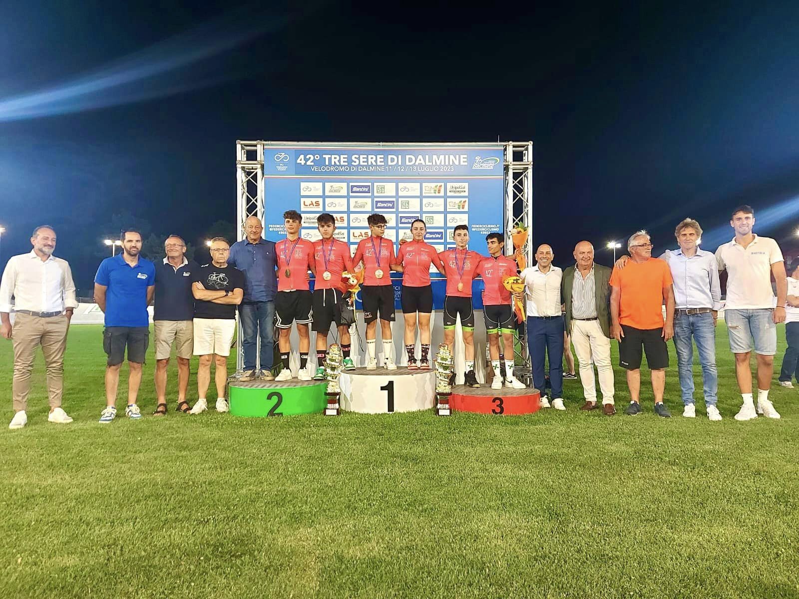 I vincitori finali della 42° Tre Sere di Dalmine
