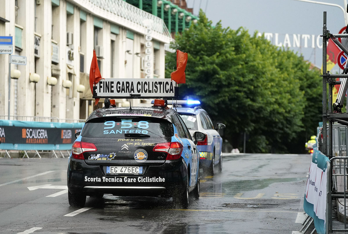 Il cronoprologo del Giro donne cancellato per maltempo - credit Sprint Cycling Agency
