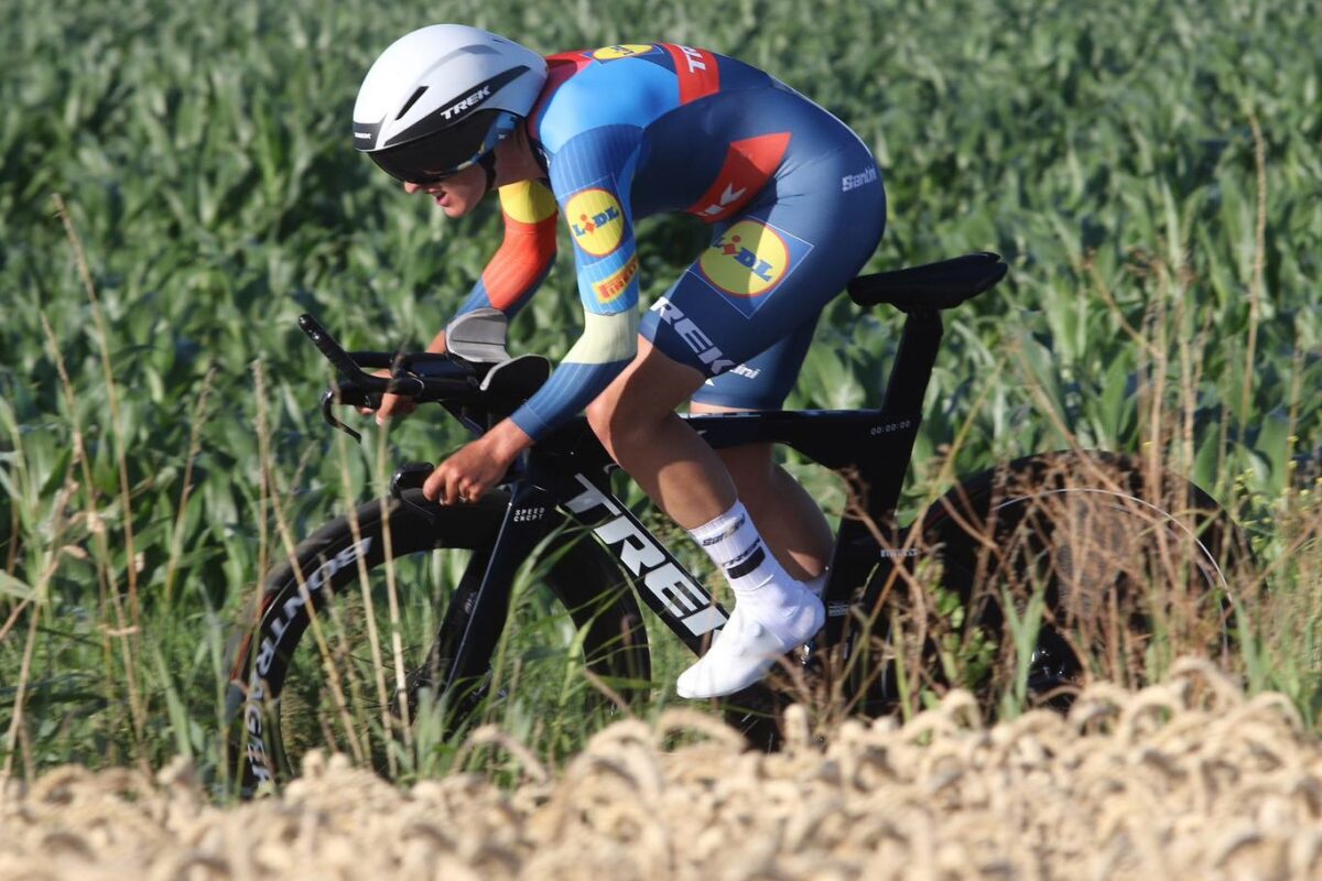 Lucinda Brand vince la crono al Baloise Ladies Tour 2023 - credit Lidl Trek