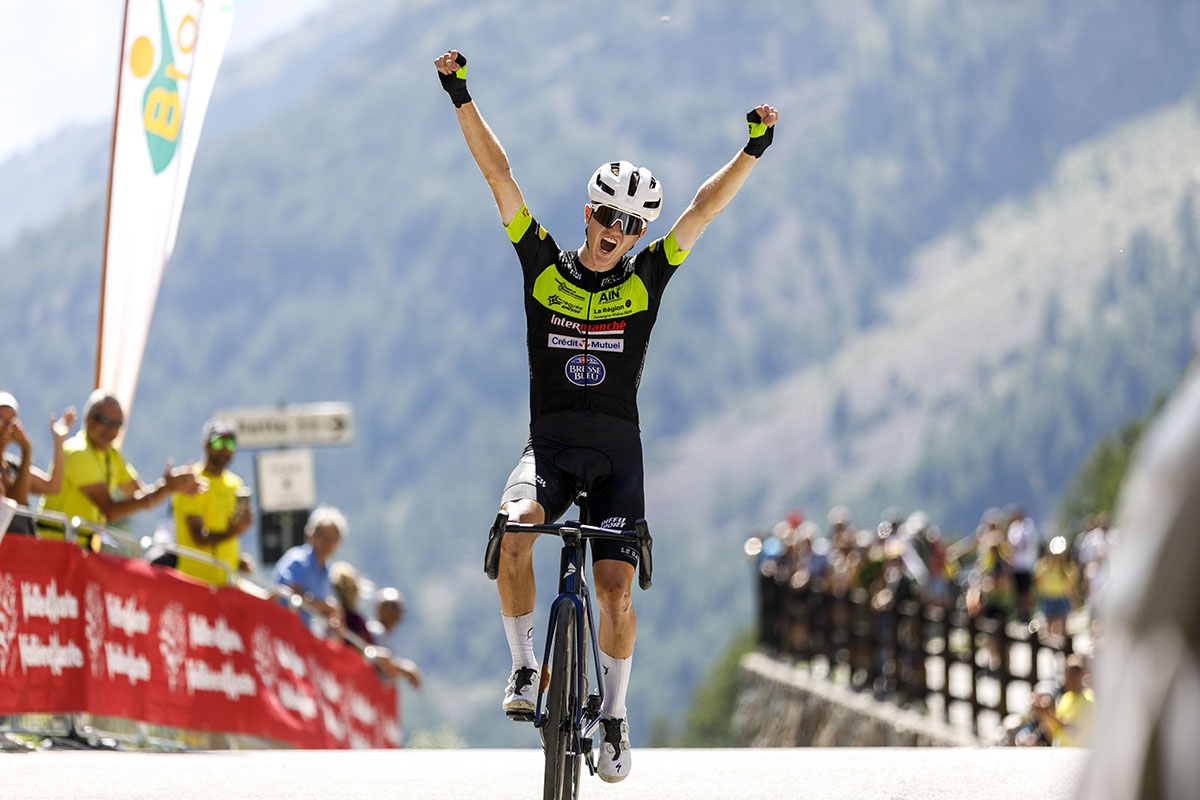 Martin Tjotta vince la terza tappa del Giro della Valle d'Aosta