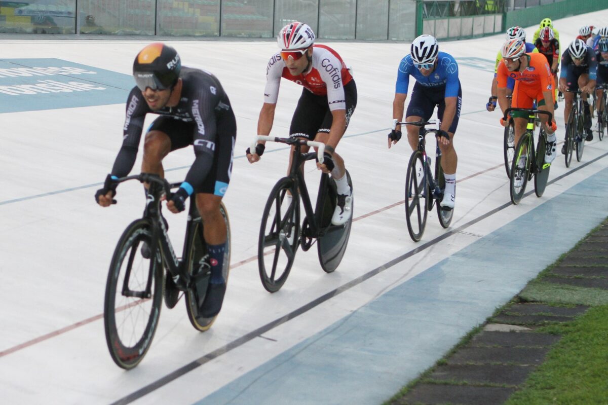 Matteo Donegà protagonista della quinta serata della 6 Giorni di Pordenone - credit fotobolgan