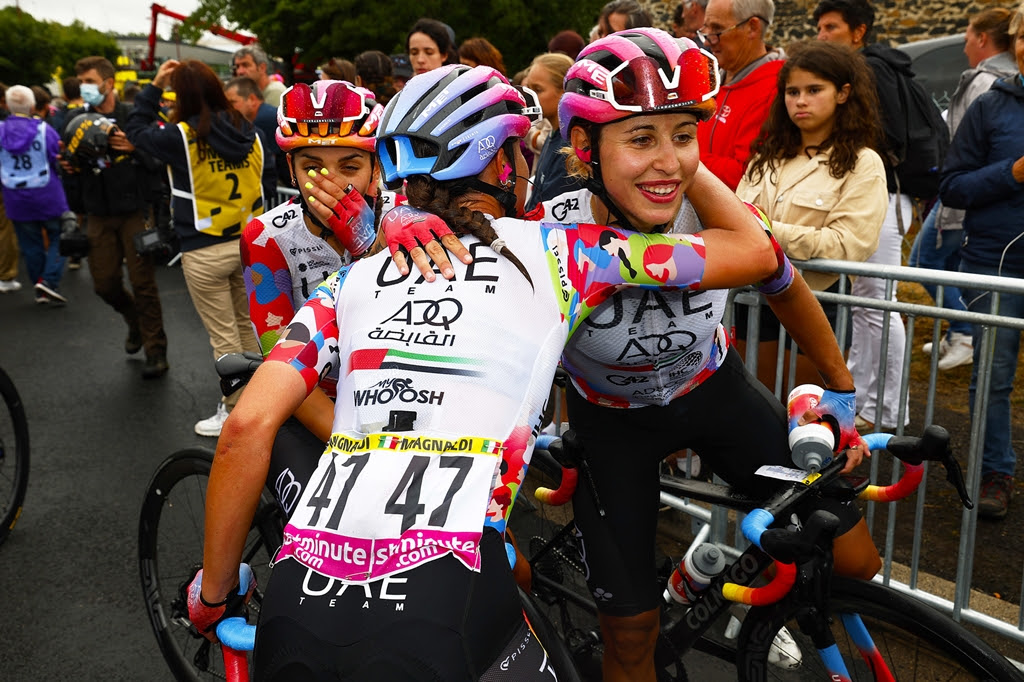Silvia Persico, terza nella seconda tappa del Tour de France Femmes - credit Sprint Cycling Agency