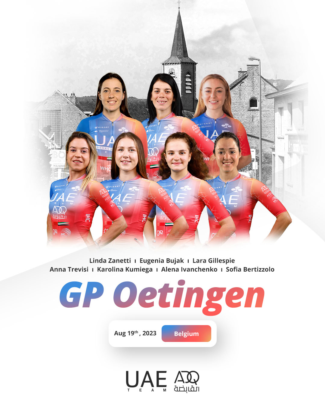 UAE Team ADQ per il GP Oetingen