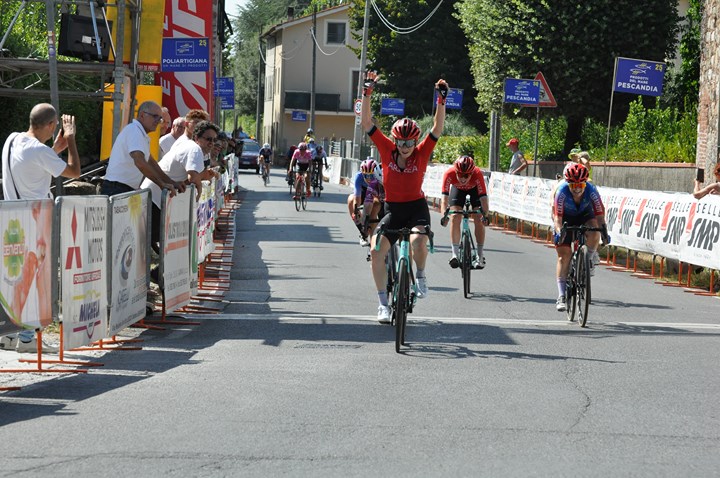 Anastasiya Kolesava vince la terza tappa del Giro della Toscana