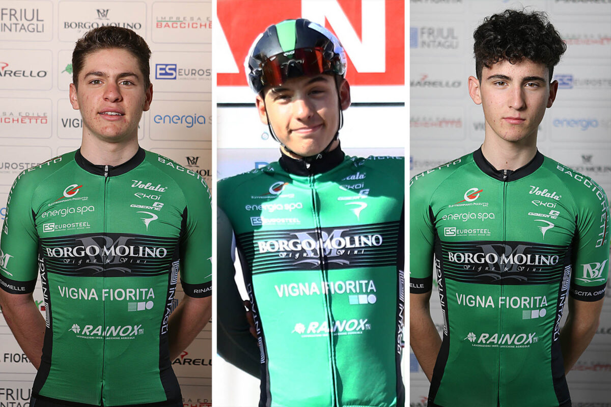 Cettolin, Novak e Bessega (Borgo Molino) convocati ai mondiali di Glasgow - credit Photors.it
