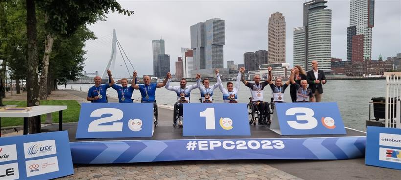 Europei paraciclismo di Rotterdam; Italia d'argento nel Mixed Relay