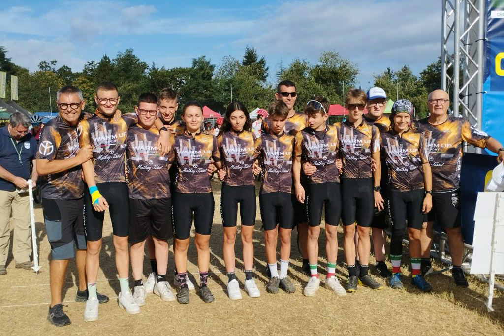Le Marmotte agli europei giovanili Mtb al Ciocco