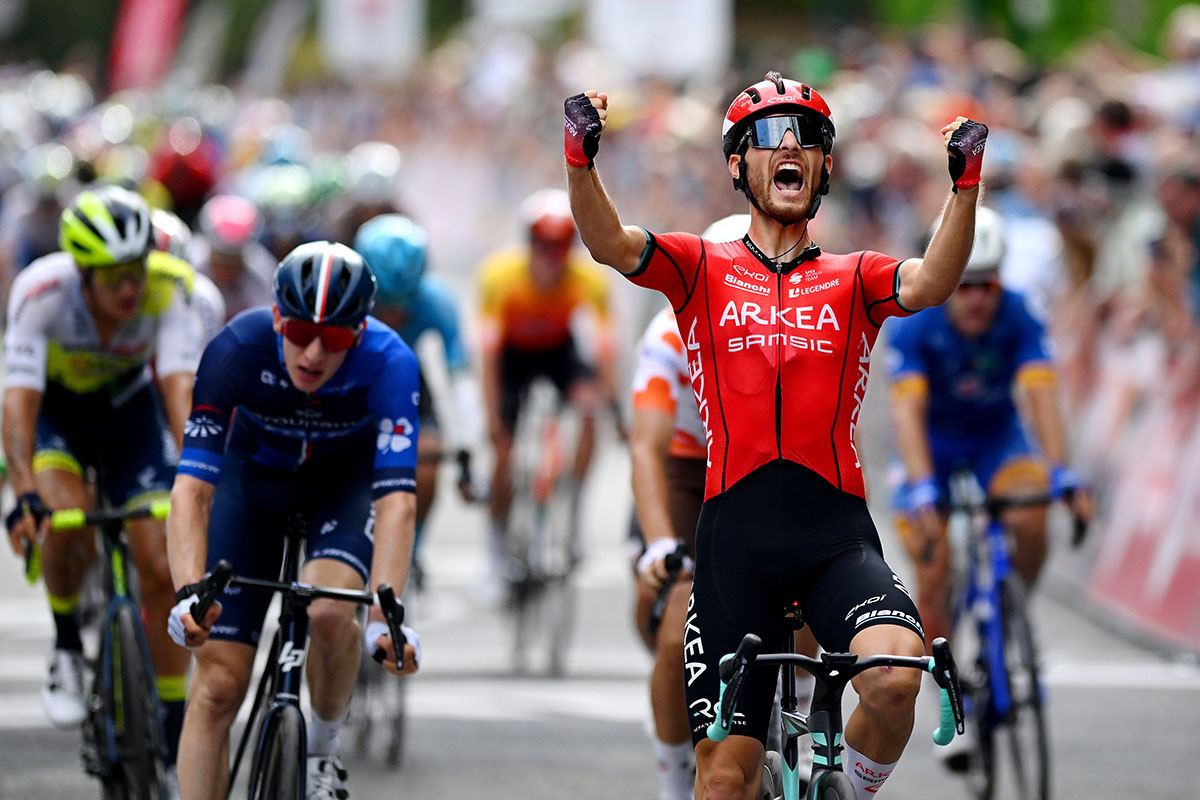 Luca Mozzato vince la seconda tappa del Tour Du Limousin - credit Getty Images