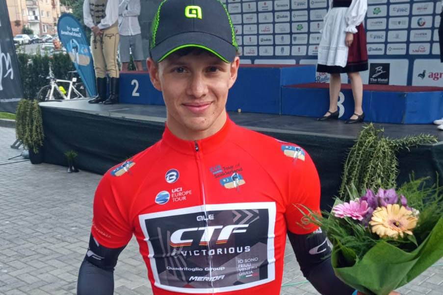 Marco Andreaus vincitore del prologo del Tour of Szeklerland - credit Photors
