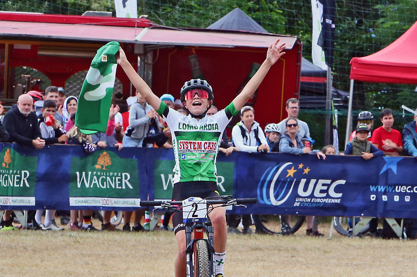 Mariachiara Signorelli nuova campionessa europea mtb tra le atlete classe 2009 - credit Newspower.it