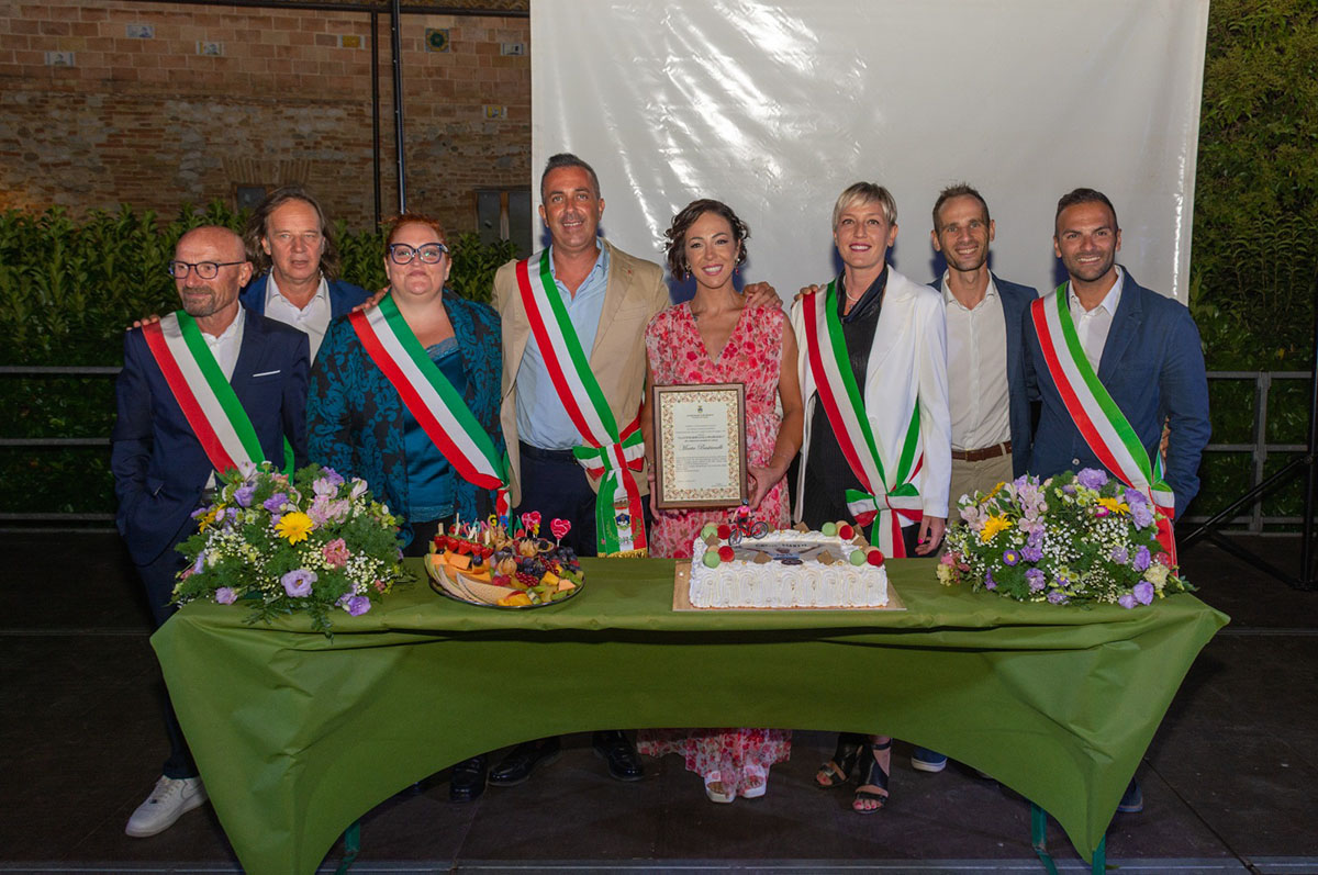 Marta Bastianelli nuova cittadina onoraria di Notaresco - credit Adolfo Collevecchio
