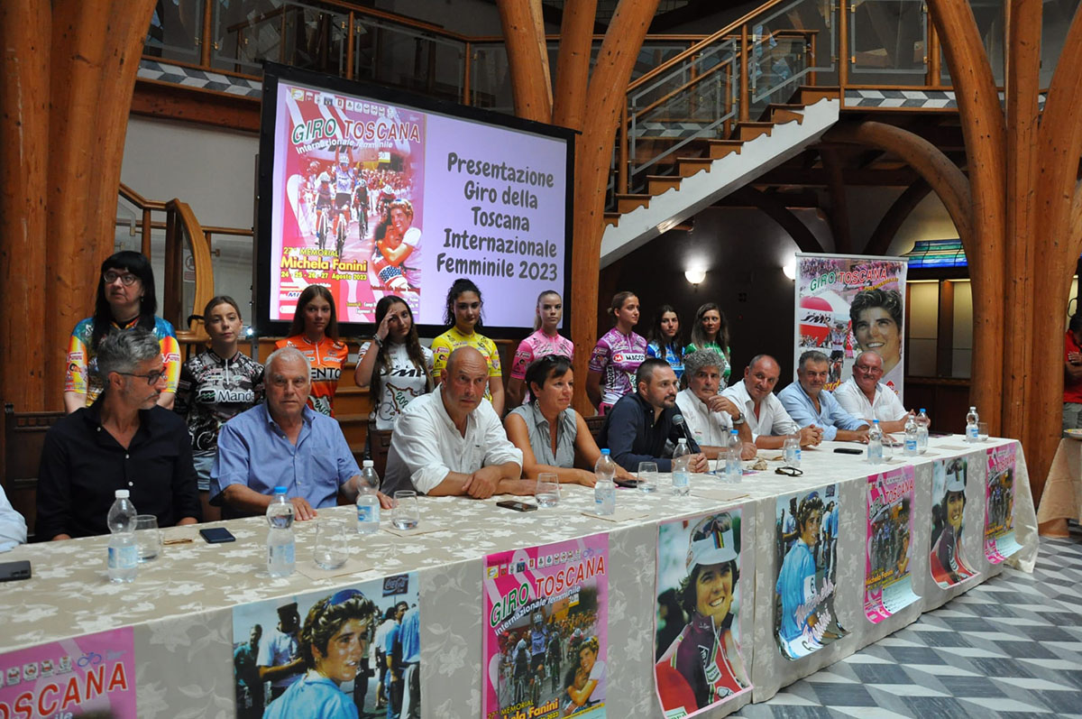 Presentazione Giro della Toscana Internazionale Femminile 2023 - credit