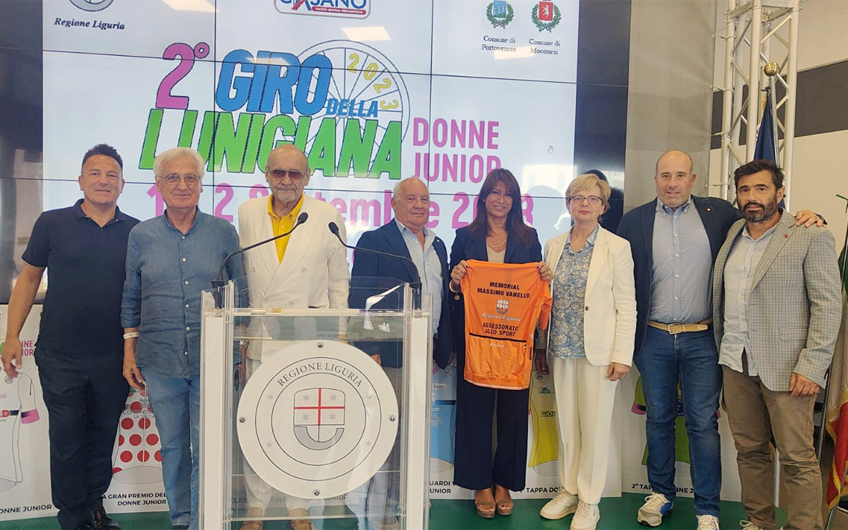 presentazione 2° Giro della Lunigiana donne juniores