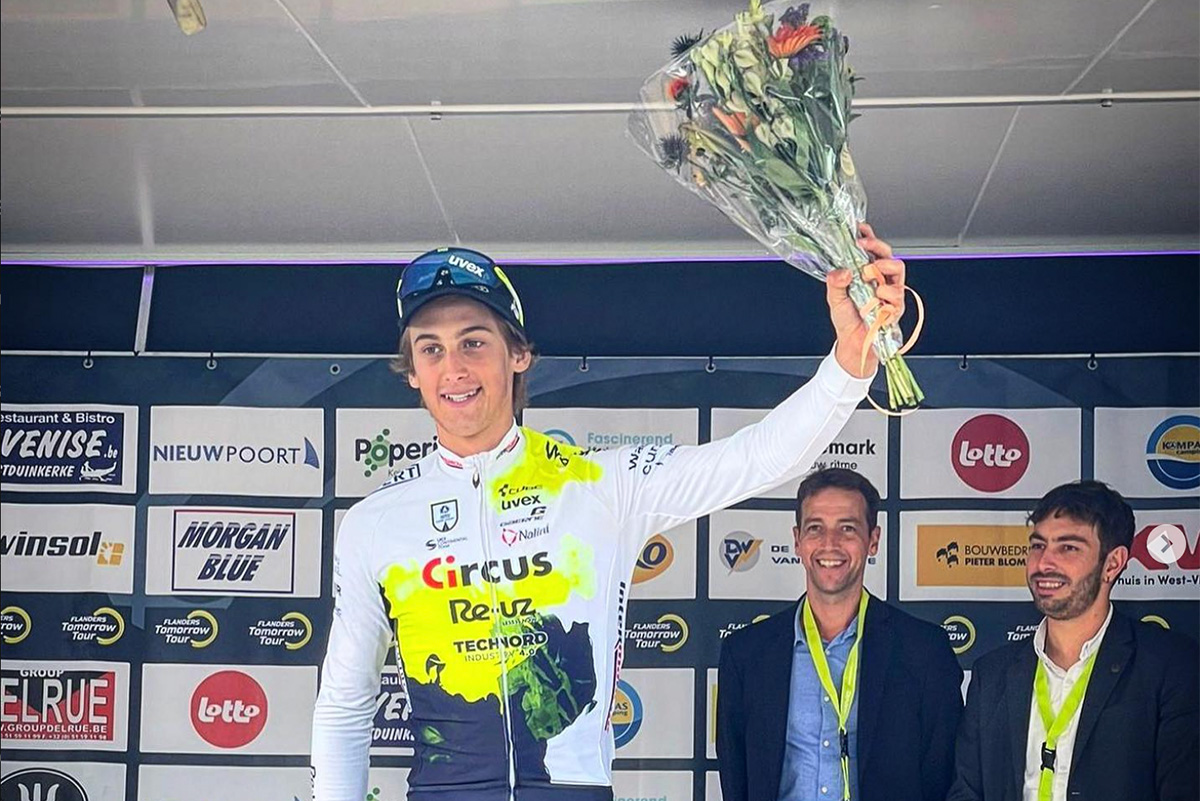 Alessio Delle Vedove cala il tris al Flanders Tomorrow Tour