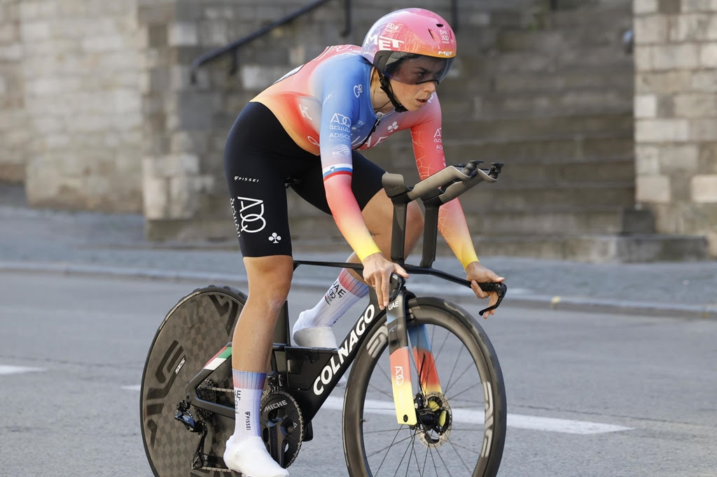 Eugenia Bujak, tra le cinque convocate di UAE Team ADQ per gli Europei di Drenthe - credit Sprint Cycling Agency