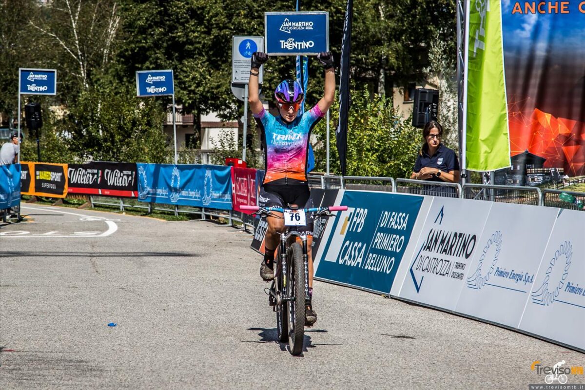 Giorgia Marchet vince la Mythos Primiero Dolomiti - credit Alessandro Billiani