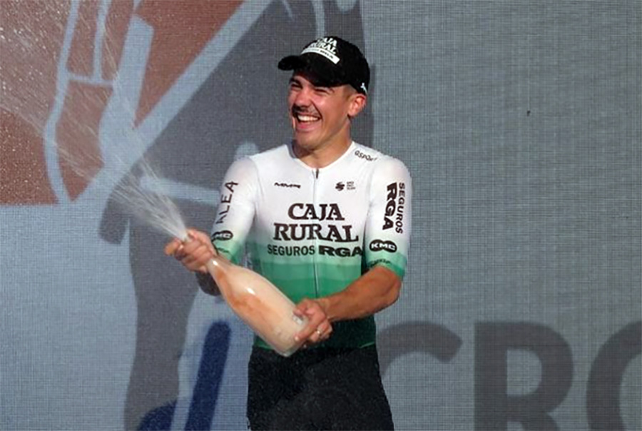 Iuri Leitao vince la seconda tappa della Cro Race