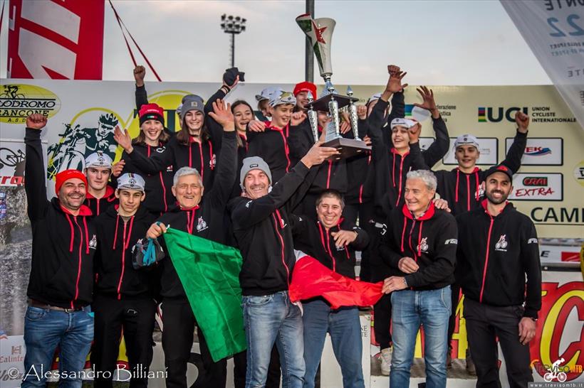 La sanfiorese, vincitrice del campionato italiano di società nel 2022-23 - credit Alessandro Billiani