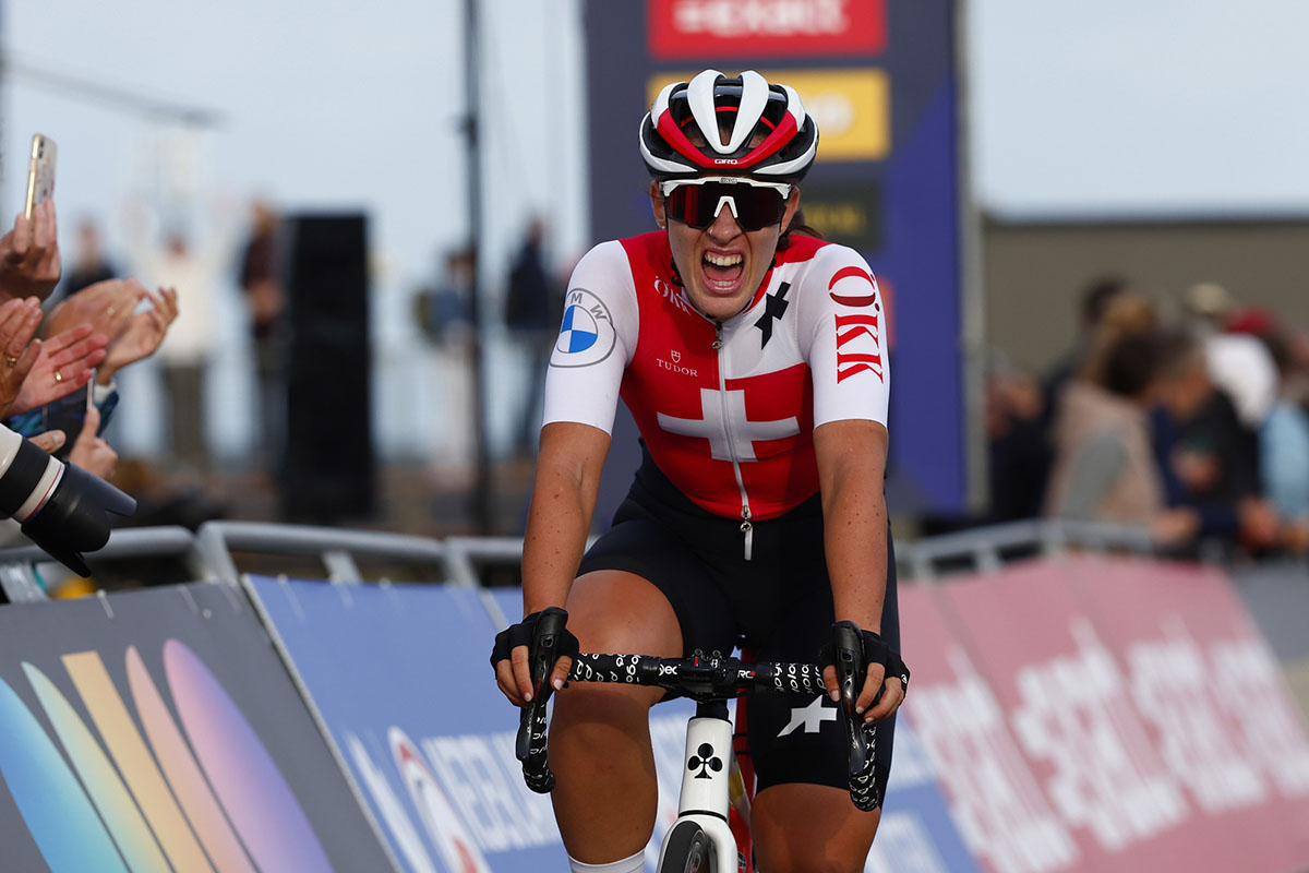 Linda Zanetti, medaglia di bronzo agli Europei di Col du Vam - credit Sprint Cycling Agency