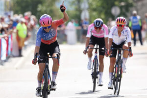 Olivia Baril (UAE Team ADQ) vince la settima tappa del Tour de l'Ardeche - credit Sprint Cycling Agency