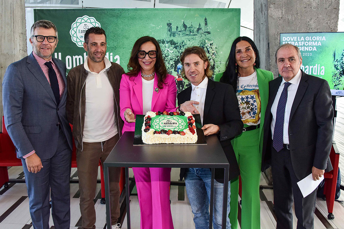 Presentato a Milano Il Lombardia 2023 - credit LaPresse