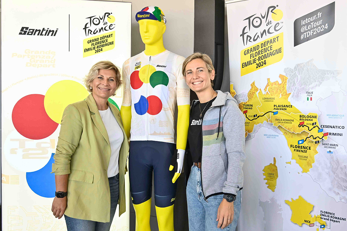 Santini presenta la maglia dedicata alla Grand Depart italiana del Tour 2024_credit APT servizi