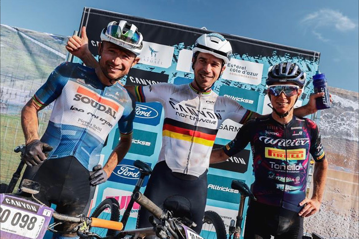 Andreas Seewald vince la Roc d'Azur Marathon 2023 - credit Aurélien Vialatte