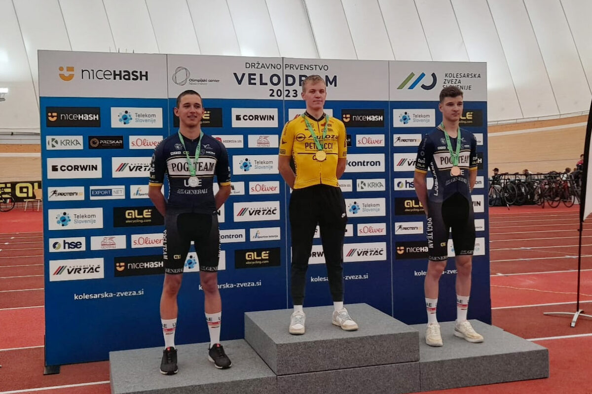 Erazem Valjavec sigla una doppietta ai campionati sloveni su pista
