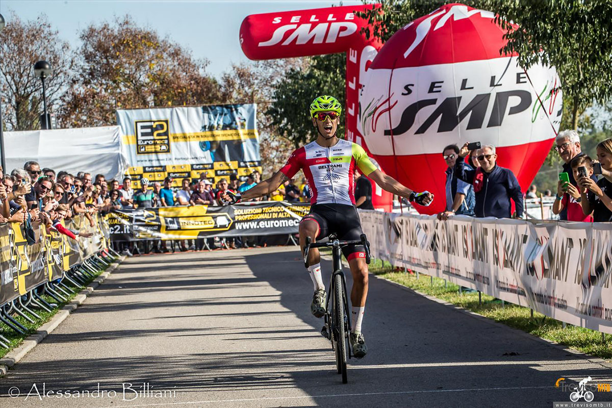 Federico Ceolin vince a Brugherio, tappa del Master Cross 2022 - credit Alessandro Billiani