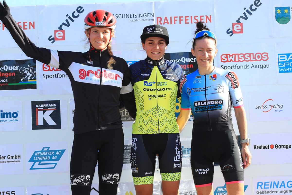 Sara Casasola vince la terza tappa della Swiss Cyclocross Cup 2023