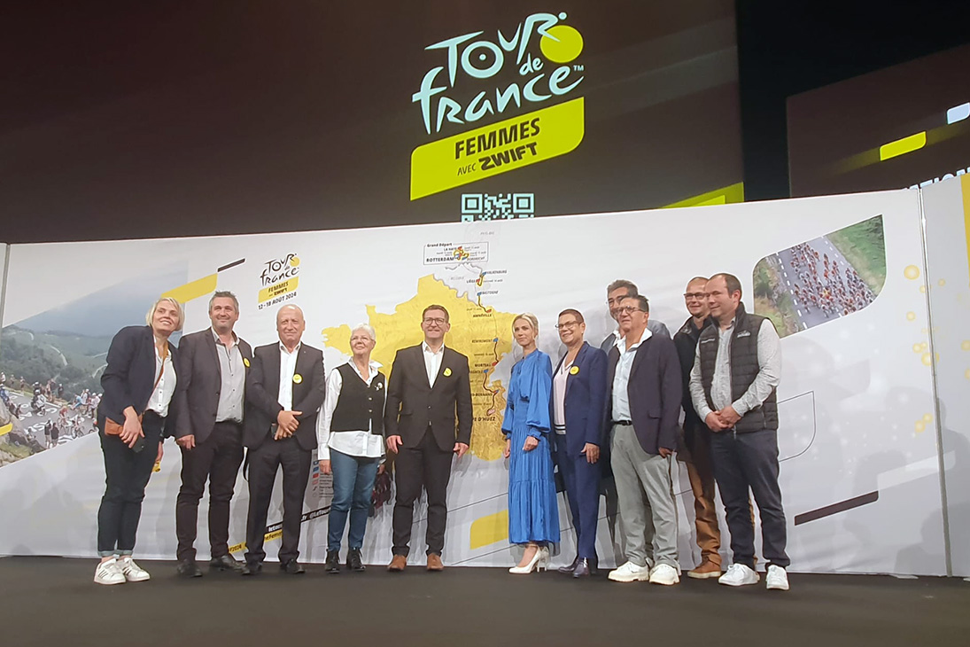 Presentazione Tour de France Femmes 2024