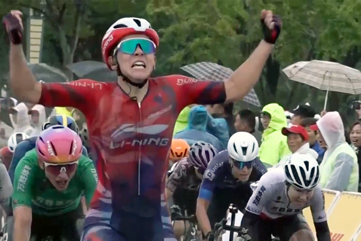 Tour of Chongming Island - nella seconda tappa Hanna Tserakh precede Fidanza e Consonni