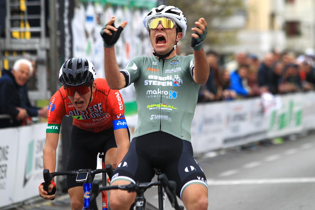 Mattia Negrente vince il Giro di Primavera 2023 - credit Photors.it
