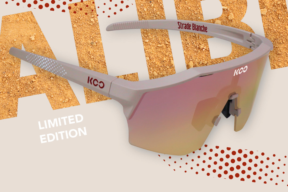 ALIBI di KOO Eyewear per Strade Bianche 2024