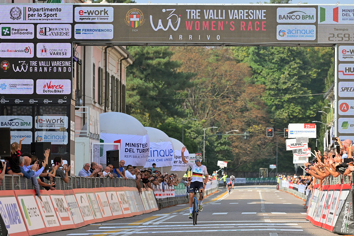 Liane Lippert vince la Tre Valli Varesine Women's Race 2023