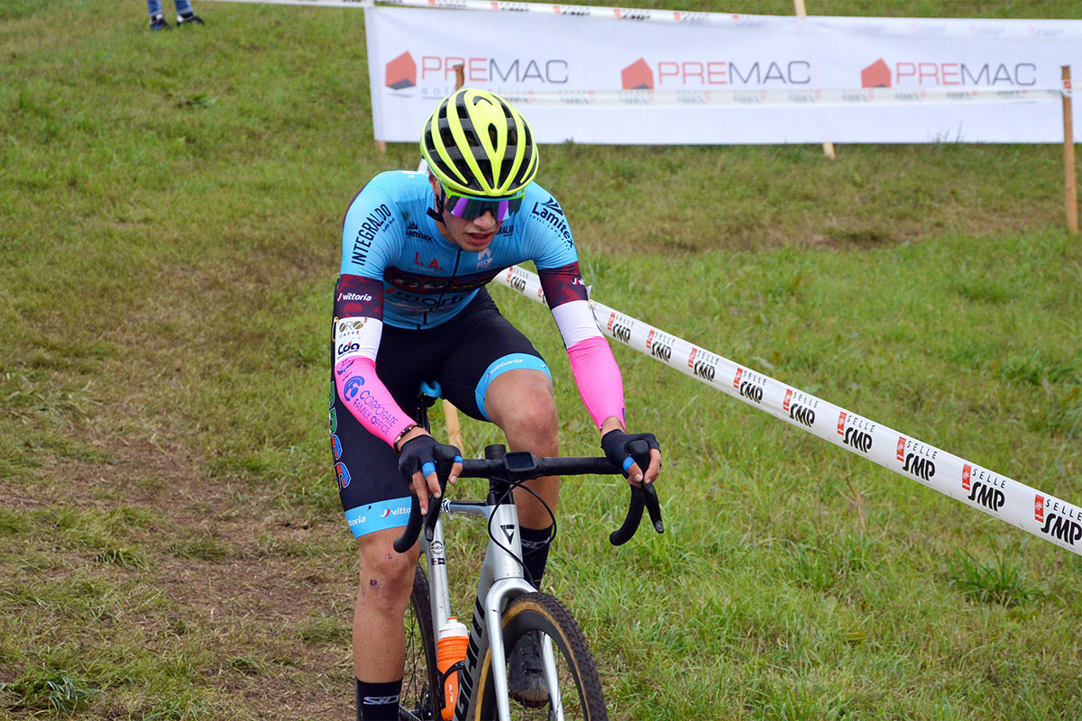Tommaso Cafueri, nuova maglia bianca del Giro d'Italia Ciclocross