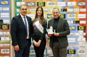 Il presidente federale Cristiano Dagnoni è intervenuto al Palazzetto dello Sport di Valeggio alla Festa del Ciclismo veronese - foto credit Photobicicailotto
