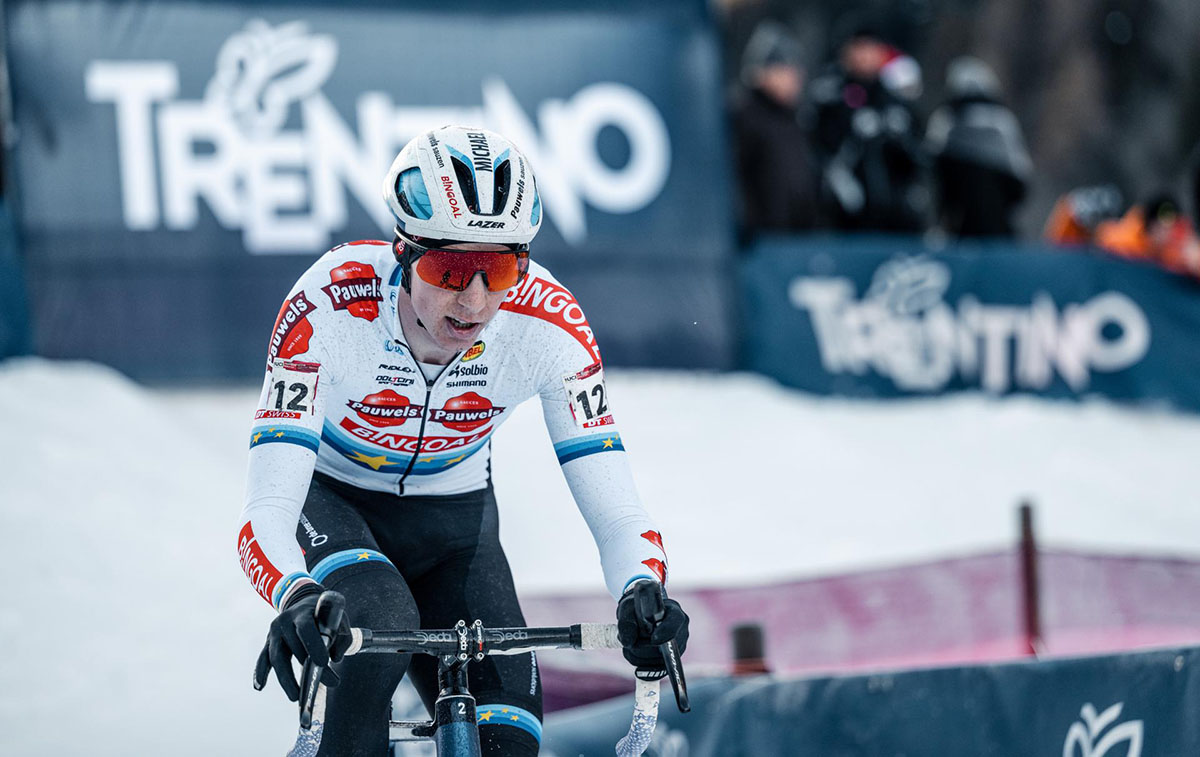 Michael Vanthourenhout vuole il bis in Val di Sole - credit Giacomo Podetti