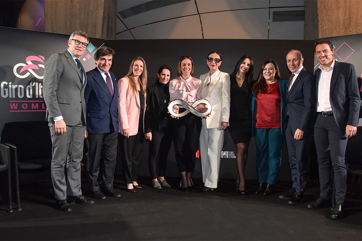 Presentazione percorso Giro d'Italia Women 2024 - credit La Presse