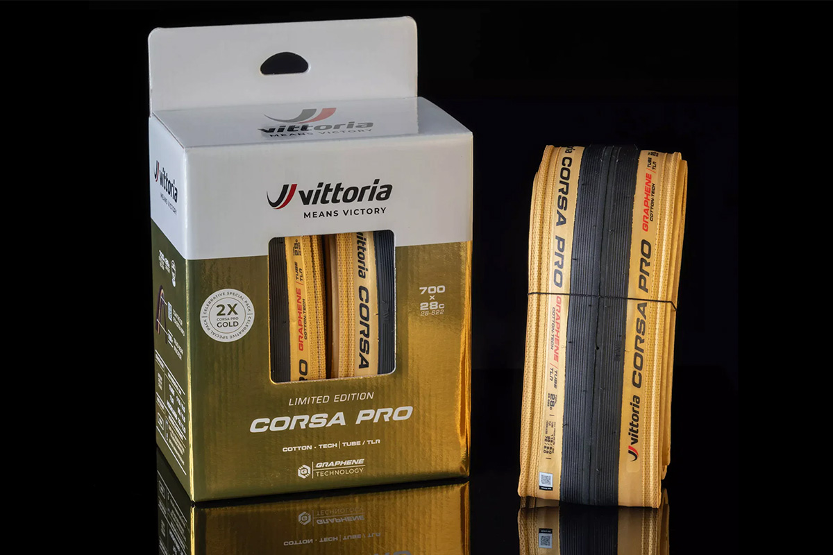 Vittoria corsa pro gold limited edition
