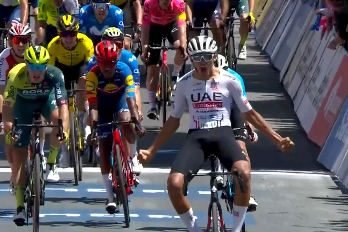 Isaac Del Toro vince la seconda tappa del Tour Down Under