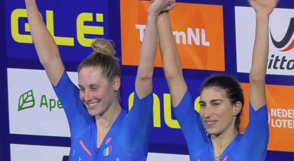 Elisa Balsamo e Vittoria Guazzini bronzo - Eurosport