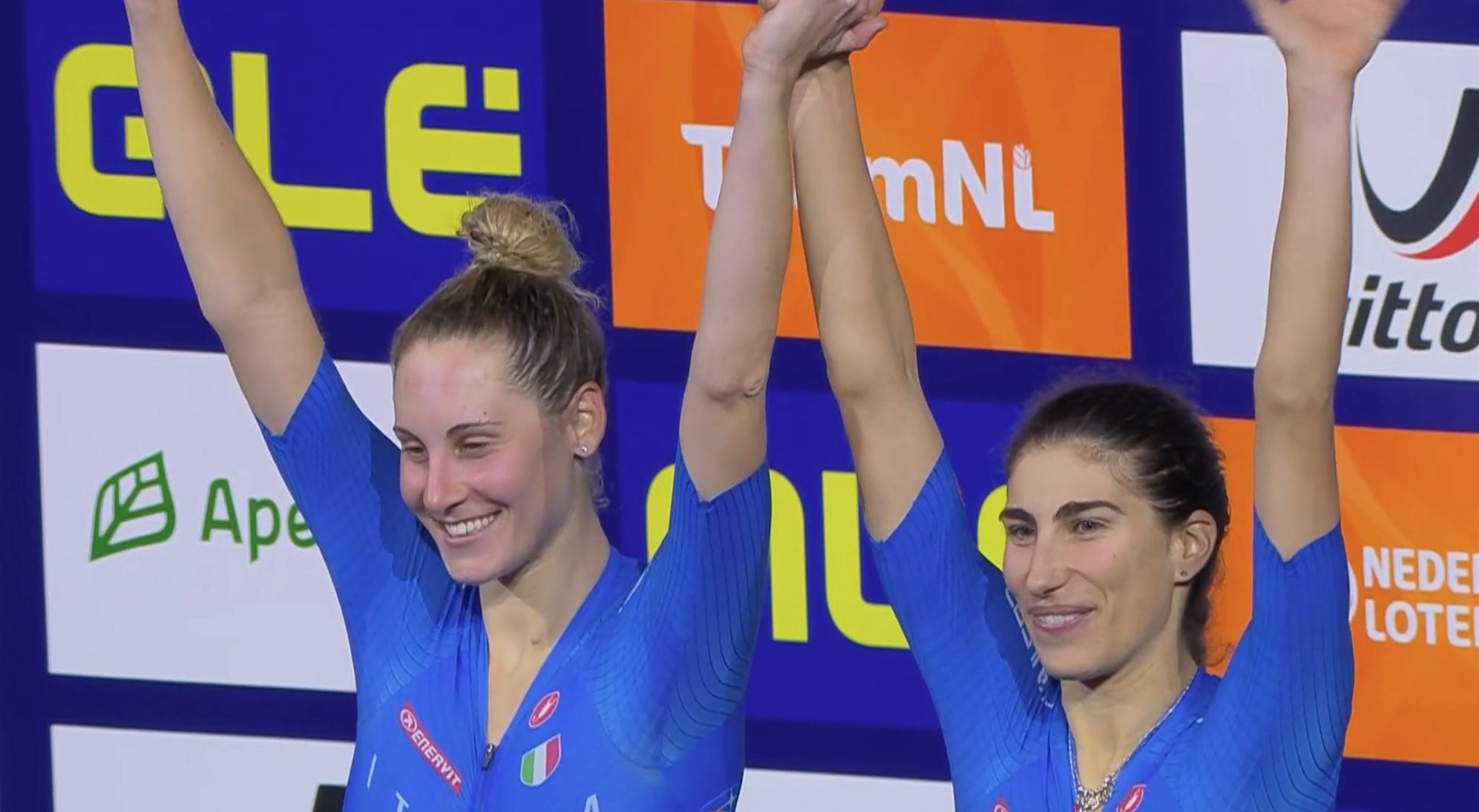 Elisa Balsamo e Vittoria Guazzini bronzo - Eurosport