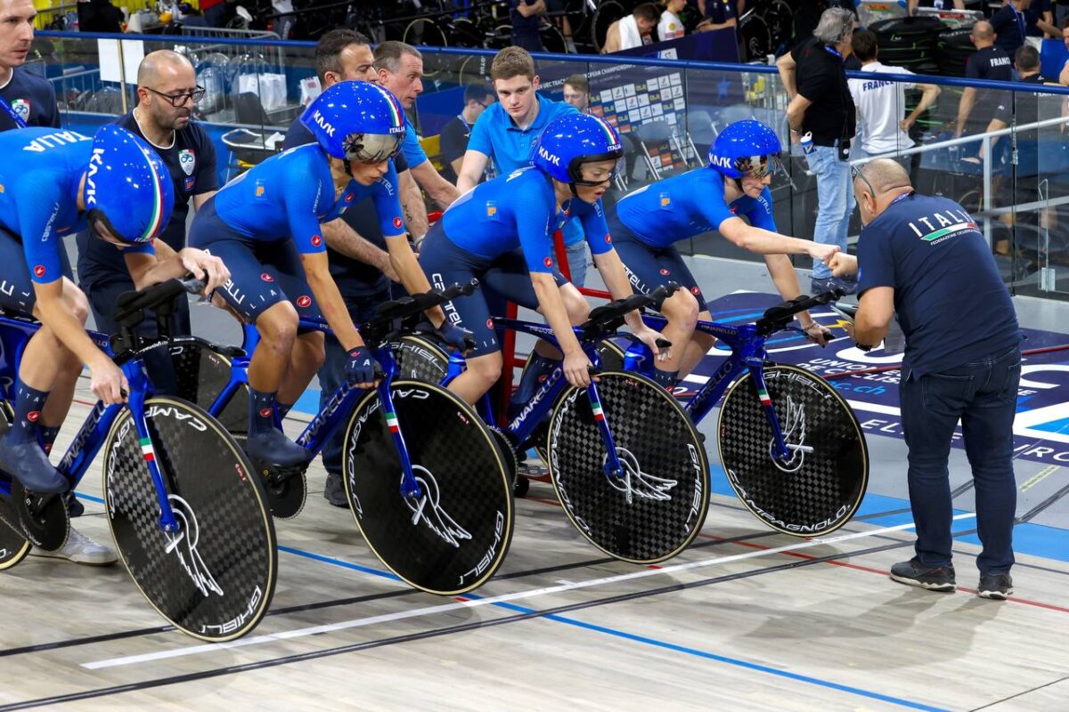 Europei pista: il quartetto femminile in finale per l'oro - credit Sprint Cycling Agency