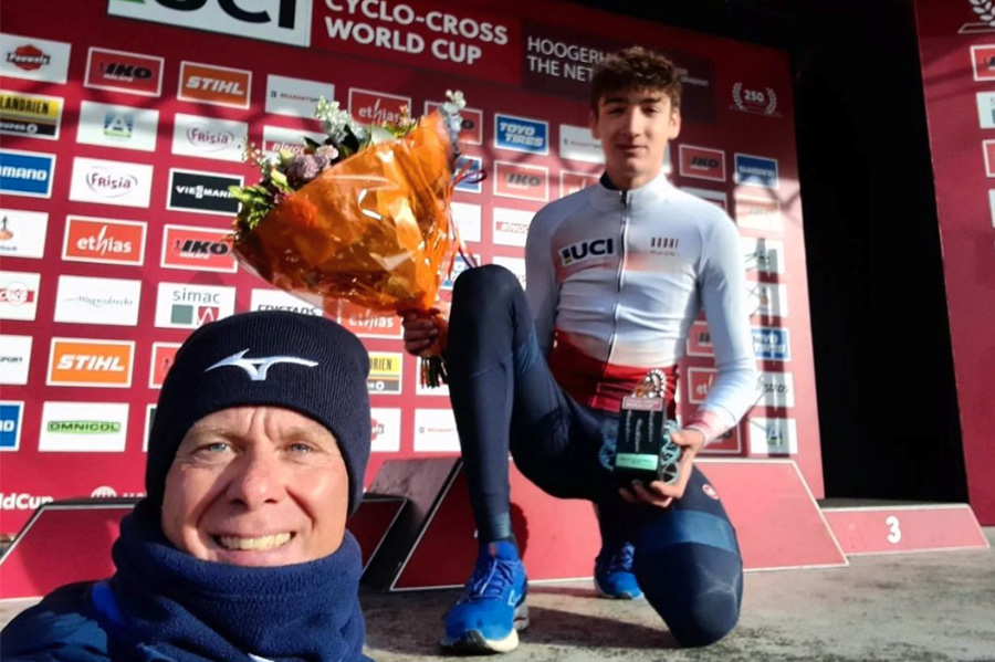 Stefano Viezzi (DP66) vince la Coppa del Mondo di Ciclocross a Hoogerheide