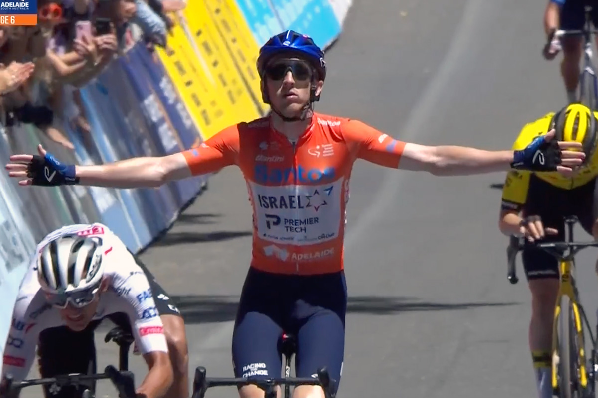 Stephen Williams vince l'ultima tappa del Tour Down Under 2024