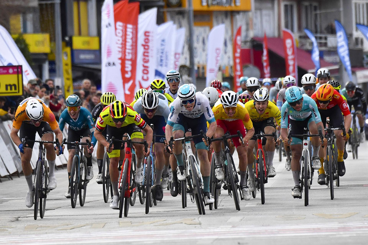 Giovanni Lonardi nuovo leader del Tour of Antalya - credit Sprint Cycling Agency